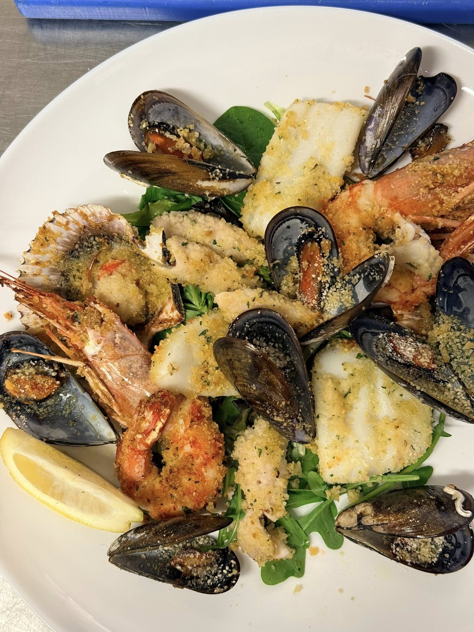 Piatto di pasta da Ciao Mare